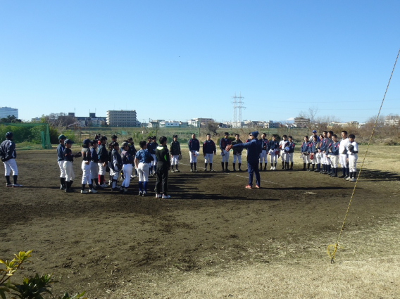 元ENEOS山﨑錬臨時コーチによる野球教室開催